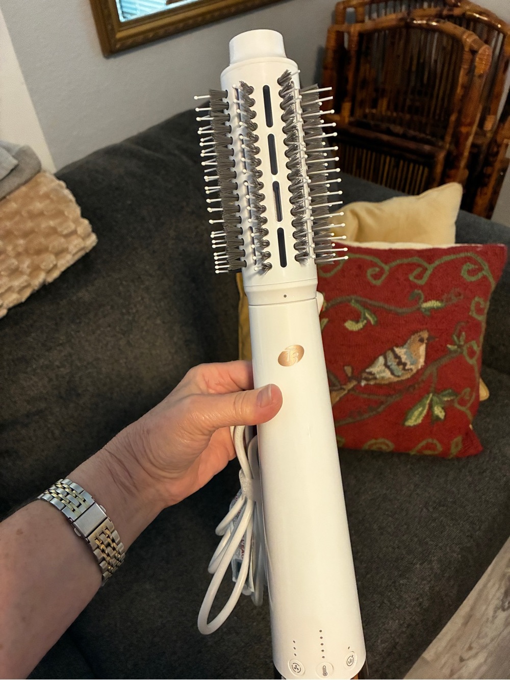 T3 White Hot Air Brush Dryer/Volumizer